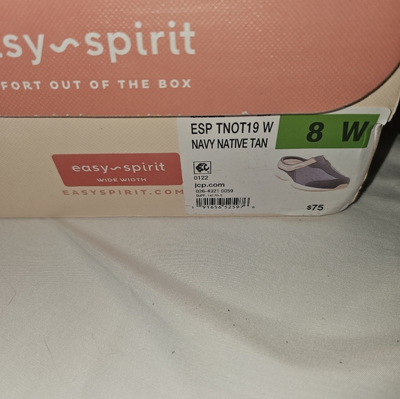 Easy Spirit Travelport Denim Women’s Clogs SZ 8 NEW - Picture 2 of 6